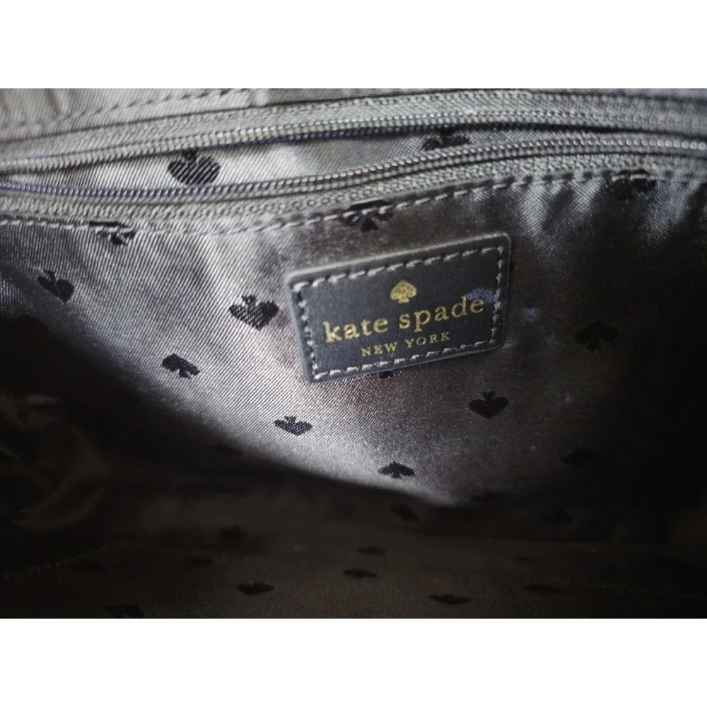 Kate Spade NY Sawyer St Small Black Crossbody Bag Gold Hardware Zip Chain Strap